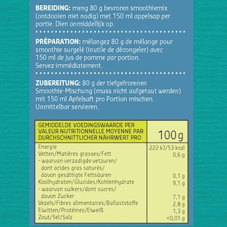 Delhaize | Smoothie | Mix rood 