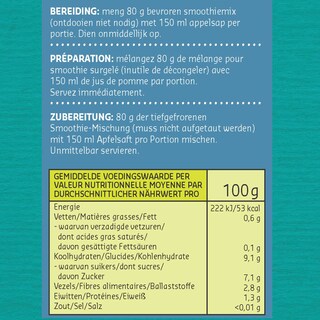 Delhaize | Smoothie | Mix rouge 