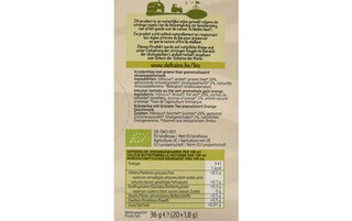 Delhaize | Bio | Tisane | Ventre plat | Sachets | Bio 20 x 1,8 gr