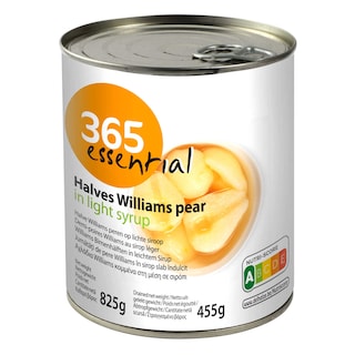 Delhaize | Poires | Demi | Sirop | Boîte 