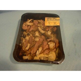 Delhaize | Rumsteak | Lam | Champignonsaus 