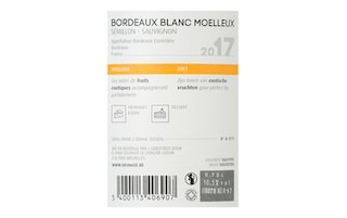 France - Frankrijk | Bordeaux - Bordeaux | Bordeaux Blanc Moelleux 2017 