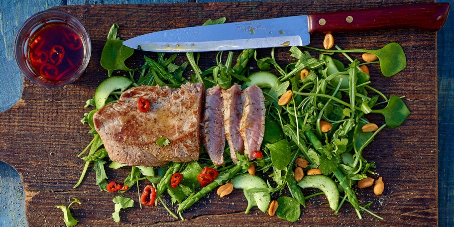 Tagliata de bœuf à la roquette