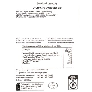 Delhaize | Bio | Pilons | Poulet | Bio 