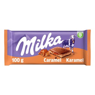 Milka | Chocolade | Melkchocolade | Karamel 100 gr