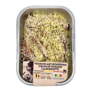 Delhaize | Visgratin | Hondshaai 