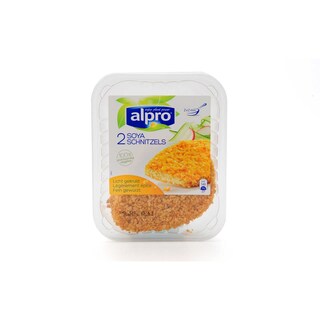Alpro | Soya | Schnitzels|Gepaneerd|Licht gekruid|Vegetar 