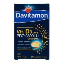 Davitamon | Vitamine D3-Kuur | 24caps