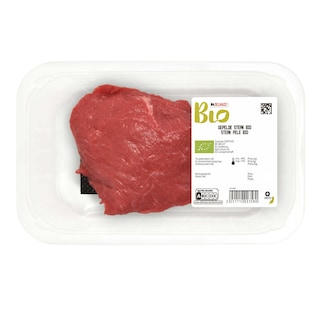 Delhaize | Bio | Gepeld Steak | Rund | Bio 
