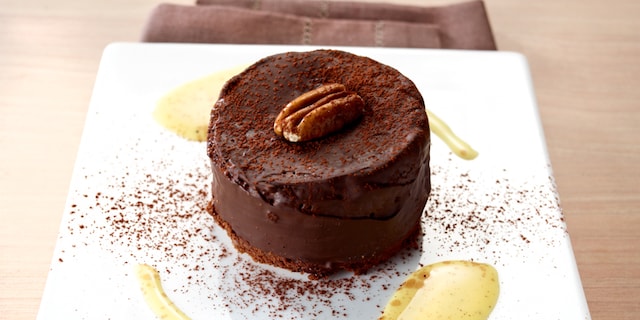 Moelleux au chocolat aux noix de pecan