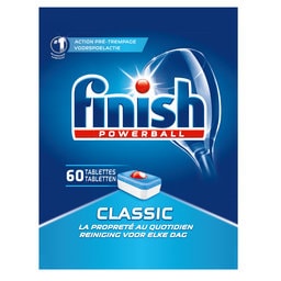 Finish | Tabs lave-vaisselle|Classic|Powerball|Regular 