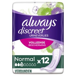 Serviettes | Fuites Urinaires | Normal
