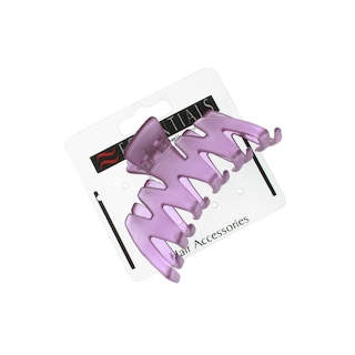 Delhaize | Care | Dubbele haarklem | 9 cm, roze 