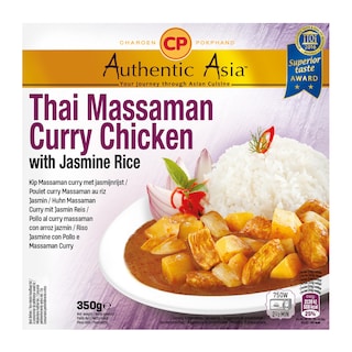 Authentic Asia | Kip | Massaman | Jasmijnrijst 