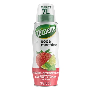 Teisseire | for soda machine | Siroop | Aardbei - Citroen - Munt 