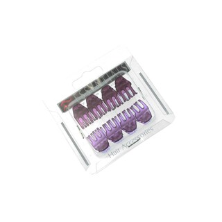 Delhaize | Care | Dubbele haarklem | 1.5 cm, mauve 