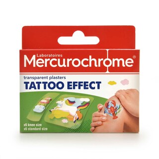 Mercurochrome | Tattoo pleister 