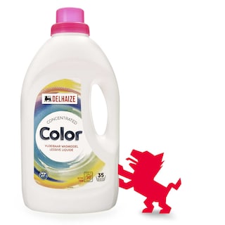 Delhaize | Detergent Kleur | 35sc 