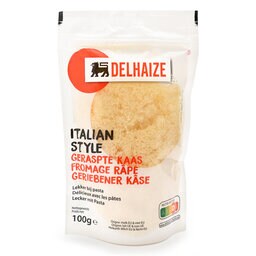 Delhaize | Italian Style fromage râpé 100 gr