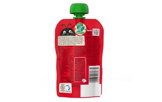 Olvarit | Knijpzakje | Aardbei Banaan Kiwi Appel | 12M 