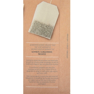 Delhaize | Thé | Vert | Gingembre | Sachets 