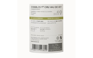 France-Frankrijk | Bourgogne - Chablis 1er Cru | Chablis 1Cru Vau de Vey 19 Blanc 