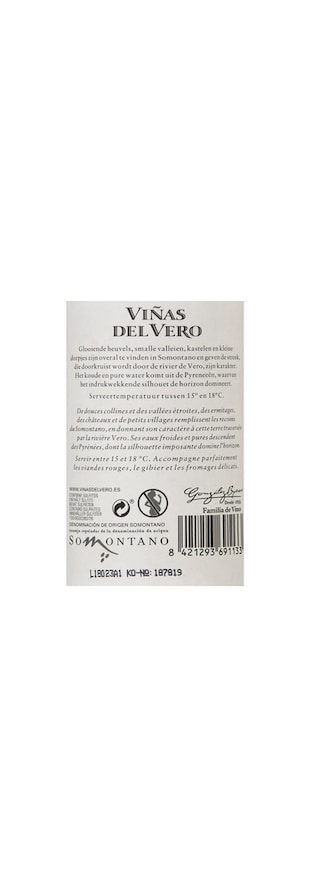 Espagne - Spanje | Somontano | Vinas Del Vero Cabernet Sauvignon 