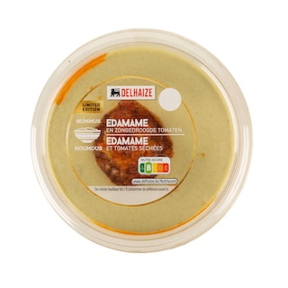 Delhaize | Houmus | Edamame | Tomates 