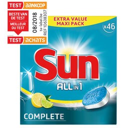 Sun | Vaatwastabletten | Citroen | 46Tabs 