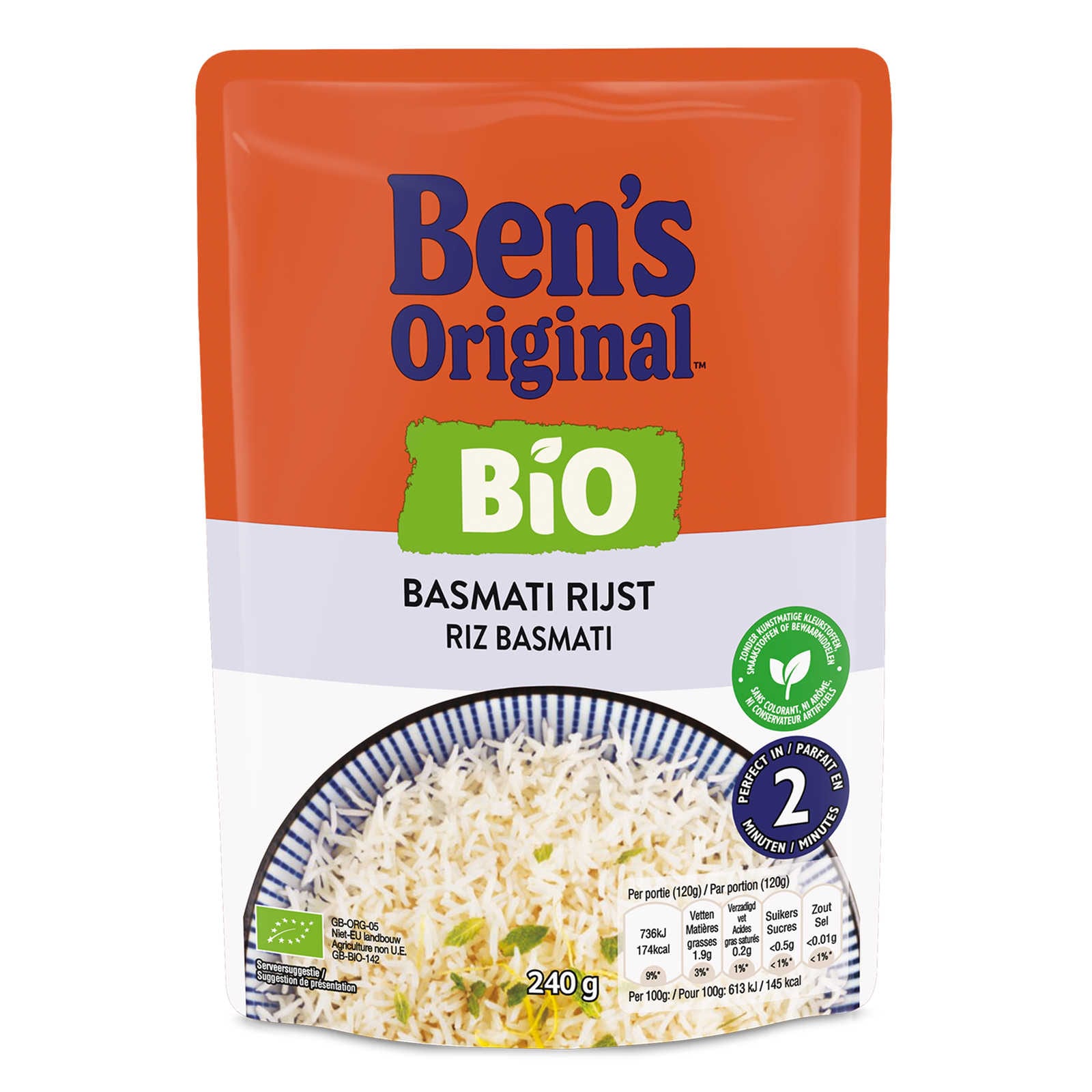 Riz basmati biologique Ben's Original