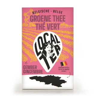 LocalTea | Thé vert | Gingembre | Belge | 10Pyr 