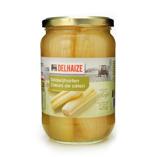 Delhaize | Céleris | Coeurs| Bocal 