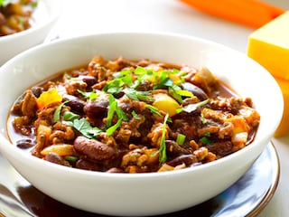 Chili sin carne met quorn