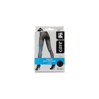 Delhaize | Care | Panty anti fatigue zwart  XXL 