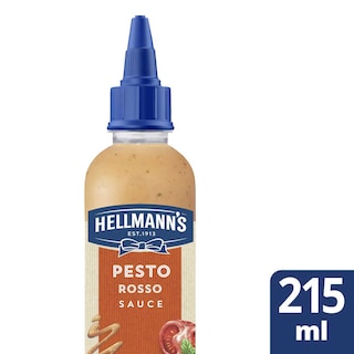 Hellmann's | Droge Saus | Creamy Pesto Rosso | 215 ml 