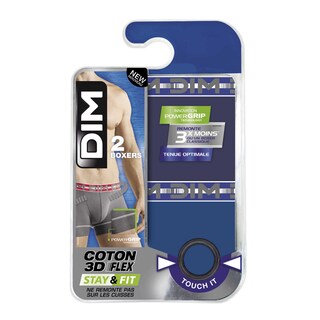 Dim | Paris | Boxers 3DFlex | bleu /bleu | T4 