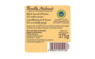 Famille Michaud | Miel | Lavande | Provence 375 gr