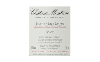 FR BORDEAUX SAINT ESTEPHE | Château Montrose 2012 