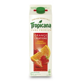 Tropicana | Sap | Sinaasappel & Aardbei | Tetra 