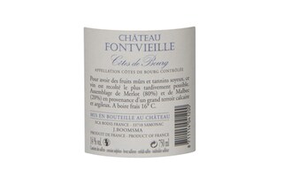 France - Frankrijk | Bordeaux - Côtes de Bourg | Château Fontveille 2015 Rood 