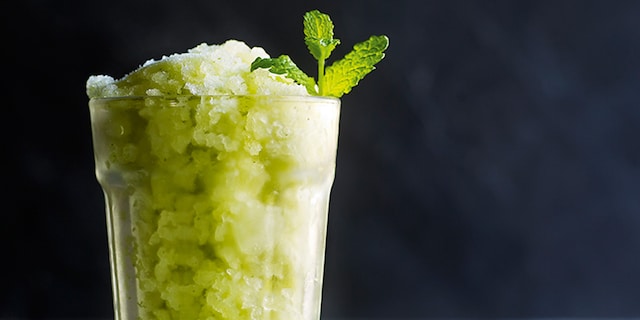 Granité de mojito