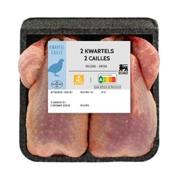 Pigeon et caille entier
