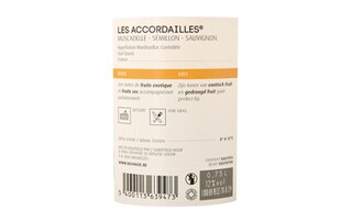 France - Frankrijk | Sud-Ouest - Monbazillac | Les Accordailles Blanc | Doux 18 