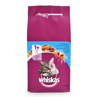 Whiskas | Aliment chat | Croquettes | Thon 
