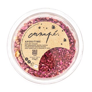 Canapé | Canape | Rode biet | kaviaar 175g 