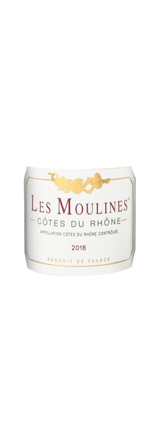 France - Frankrijk | Côtes du Rhône AC | Les Moulines 2018 Rouge 