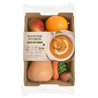 Delhaize | Boîte de repas | Soupe de potiron 1,15 kg