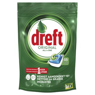 Dreft | All in One | Tablettes lave-vaisselle | ALL in 1 | Original 