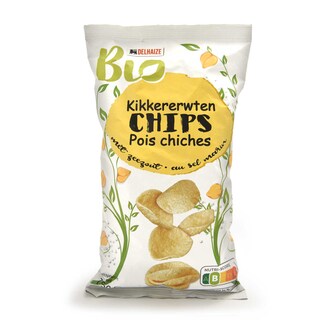 Delhaize | Bio | Chips | Kikkererwten | Bio 75 gr
