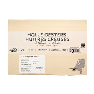 Delhaize | 12 Holle Zeeuwse oesters 